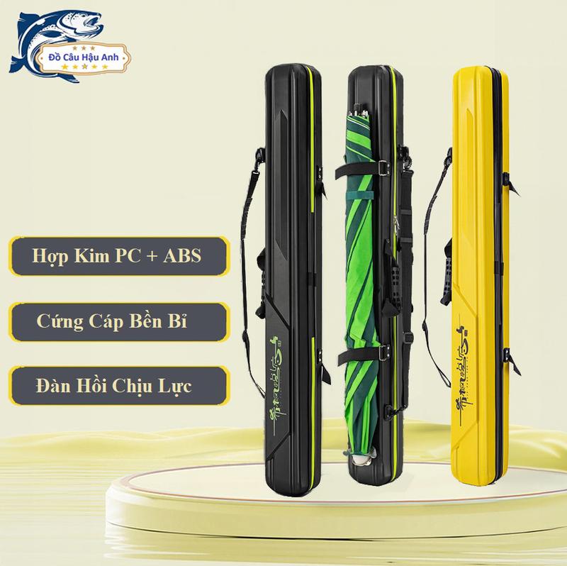 Bao Đựng Cần Câu Cá Hợp Kim PC, ABS Chống Thấm Nước Bao Đựng Cần Câu Đài Cao Cấp TDC3