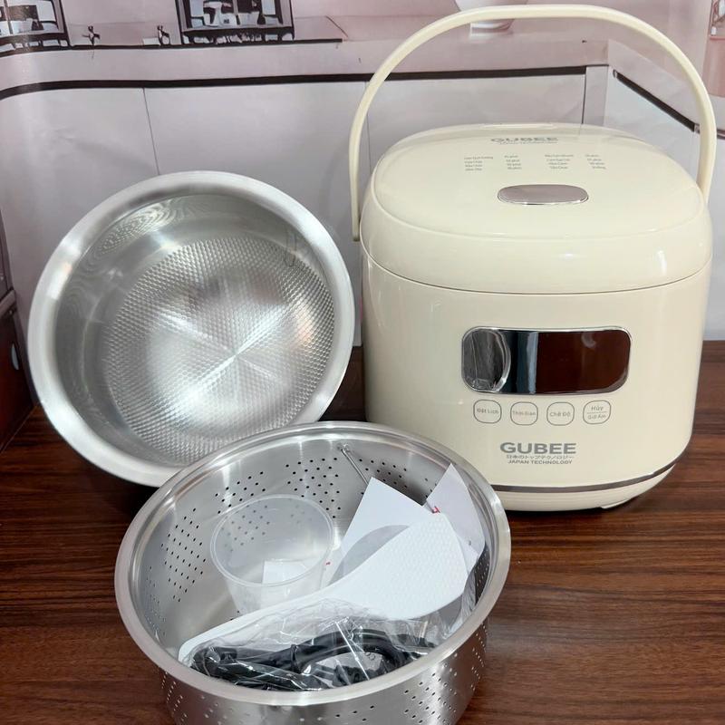 Nồi cơm điện GUBEE Nhật Bản Lòng nồi Inox 304 Dung tích 1L, 1.2L, 1.8L và 2.2L…