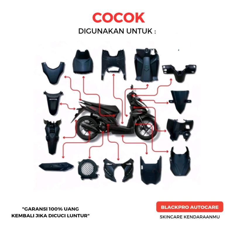 Penghitam Body Kasar Motor Permanen 4