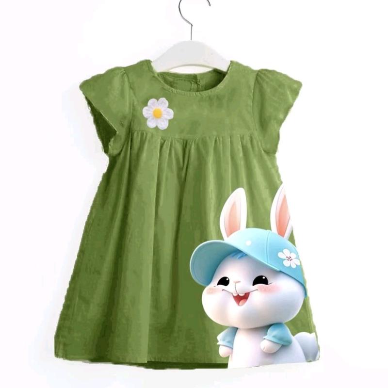 Daster klok anak cewek berlengan Fashion 5