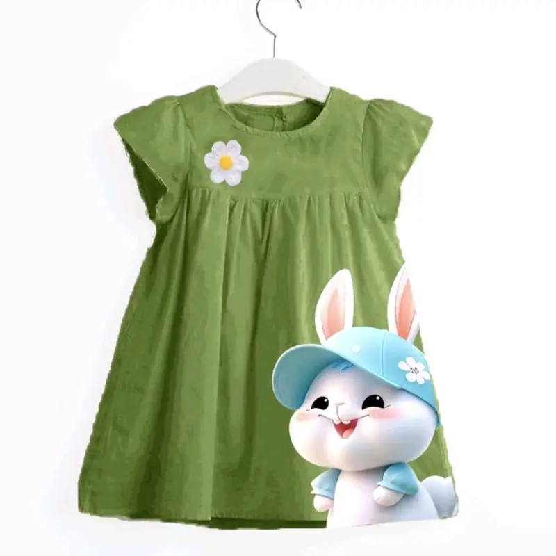 Daster klok anak cewek berlengan Fashion 5