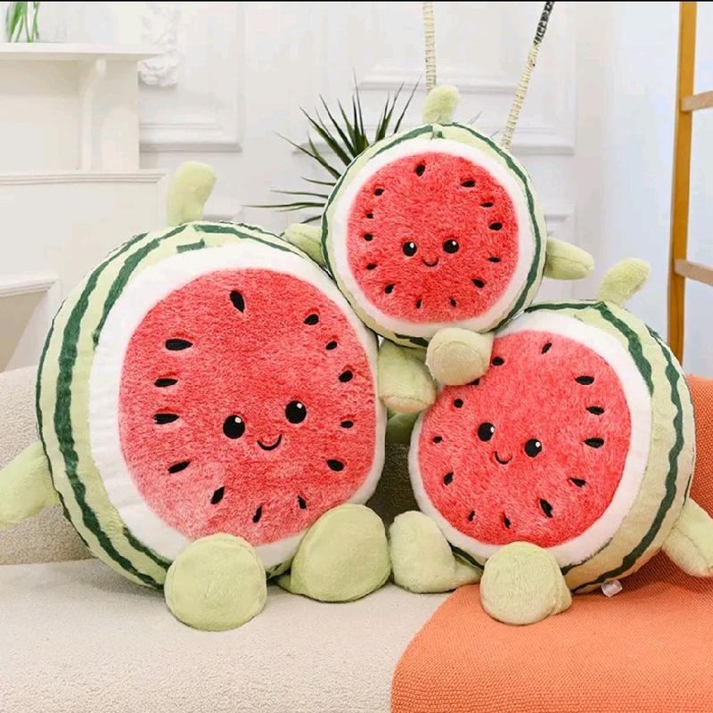 Gấu Bông Quả Dưa Hấu ..Làm quà tặng đáng yêu .trái dưa hấu nhồi Bông cao cấp