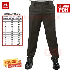 DND UNIFORM 2 - CELANA KERJA HARIAN (PDH) BAHAN GAIA NEO PREMIUM