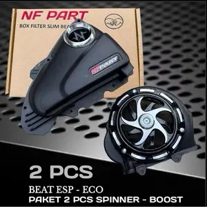 PAKET SPINNER DAN CORONG UDARA FILTER BEAT ESP 2 PCS • paket spinner dan corong donat beat esp 2017-2019 variasi beat esp variasi scoopy Motorcycle Akrilik