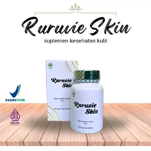 Ruruvie Skin Whitening BPOM Isi 30 Kapsul | Membantu Memutihkan Kulit Dari Dalam