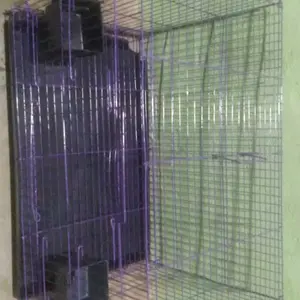 Kandang Besi Lipat 50x30x30 Kandang Kucing Kitten Kandang Burung Love Bird Kenari Ayam Sangkar Kandang kelinci