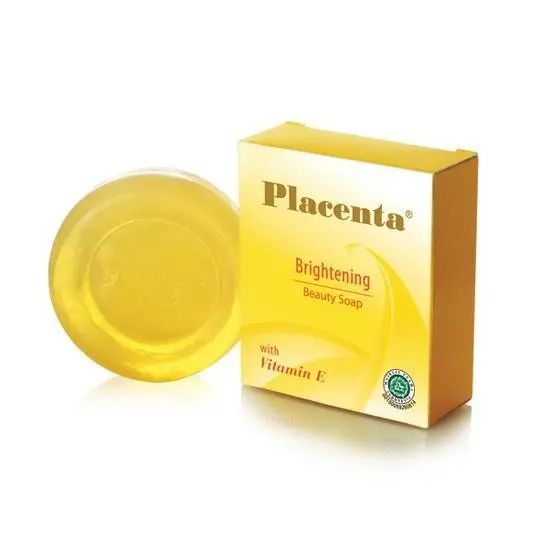 SUSY KOSMETIK - SABUN PLACENTA LIGHTENING BEAUTY SOAP VITAMIN E-SABUN PLACENTA BPOM