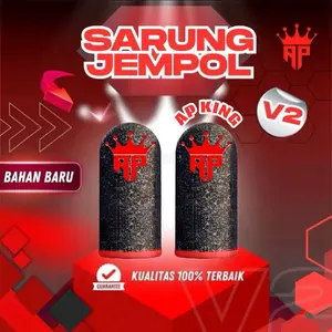 SARUNG JEMPOL  sarung jempol new v2 app king logo atas sarung jempol game free fire / mlbb