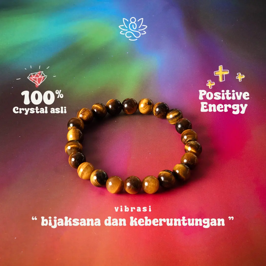 Gelang Tiger Eye Keberuntungan