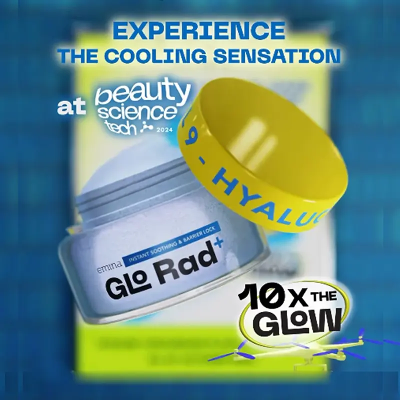 Emina GloRad+ Hyalucica Moisturizer Gel - Pelembab Wajah Glow in The Dark Memperbaiki 5 Level Skin Barrier 10x Glowing Brightening Calming Instant Soothing 3