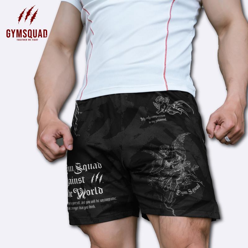 Quần Short Mystery (Giặt lộn trái) - GYMSQUAD quần tập gym nam vải dù mensport Trang Phục Gym