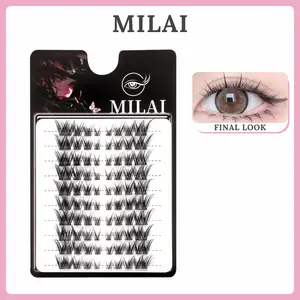 MILAI A11 Cat Eye Look Bulu Mata Palsu | Lem Bulu Mata Bulumata Palsu | Eyelash Extension Pelentik