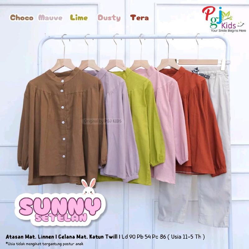 Setelan celana kulot baju remaja perempuan umur 11 12 13 14 tahun 0