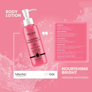 (5pcs) myone premium whitening body lotion 100% original BPOM 100gr Mencerahkan Tubuh Arbutin Wangi (5pcs)
