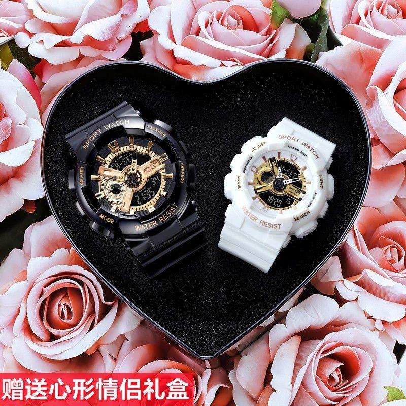 Đồng Đồng Hồ Cặp Đôi Đồng Đồng Hồ Điện Tử Ins Xu Hướng Thể Thao Không Thấm Nước Thiết Kế Cặp Đôi Đồng Đồng Hồ Điện Tử Kỳ Lân Dành Cho Nam Đeo Tay Watch Phụ Kiện Pin Titan