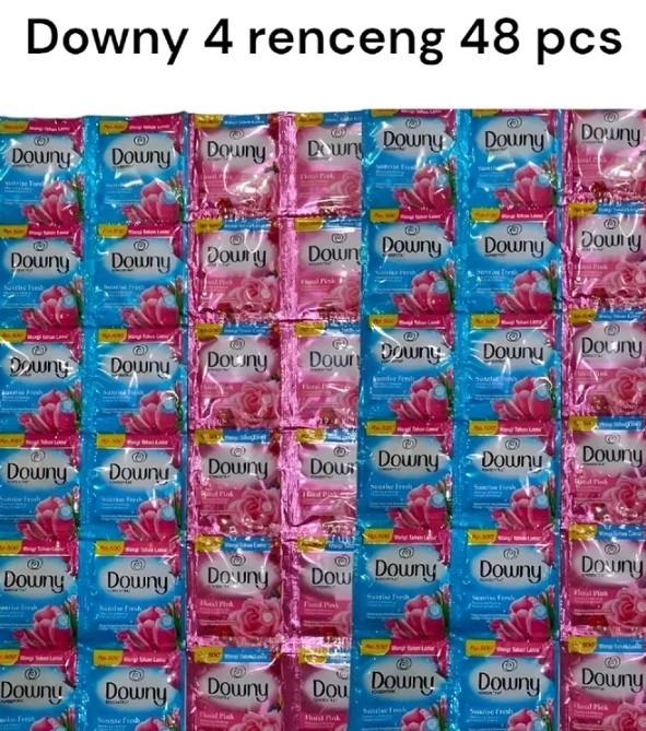 Product Introduction of Downy Pewangi 500an (4 Renceng Isi 48 Sachet) - 11 ml/Sachet, Pewangi Pakaian Cair Tahan Lama 7