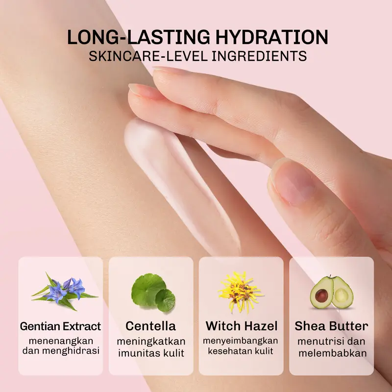 【MUST HAVE】 lavojoy Let It Glow Body Serum Skin Brightening Upgraded Version | Body Lotion untuk Mencerahkan dan Melembabkan kulit dengan Niacinamide + Ceramide + Vitamin E 3