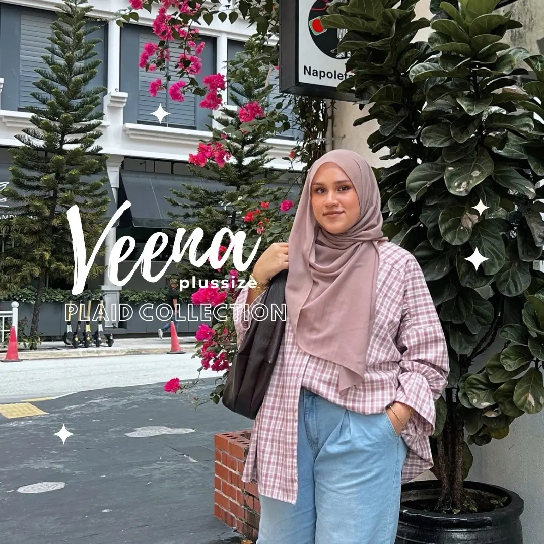 VEENA PLUSSIZE PLAID COLLECTION BY IA.STUDIOO