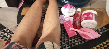 Product Review of Bundle Isi 5 Misonells Hb booster 250gr & Bleaching Licorice+Aha Bodyserum from r**a 0