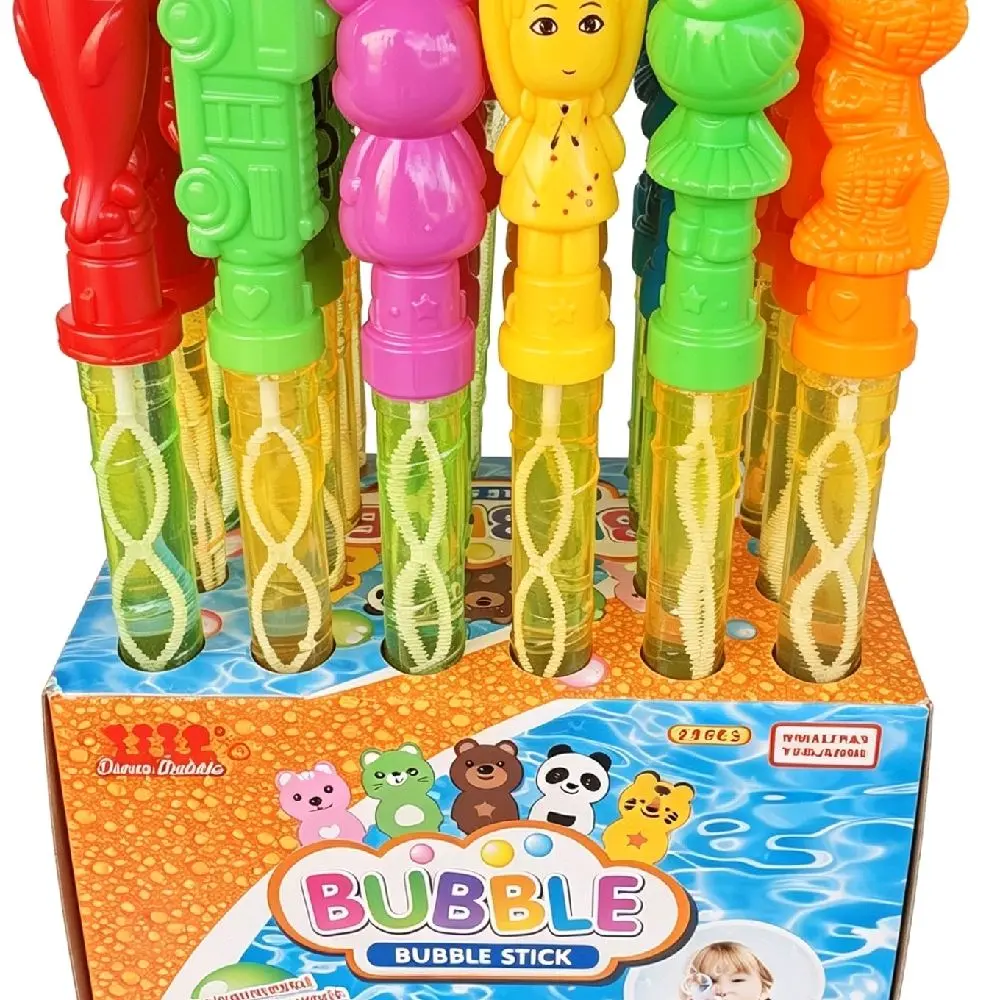 Bubble Bubble Stick - Mainan Anak gelembung sabun Berwarna-warni dan Bentuk Unik