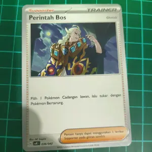 Kartu Pokemon Indonesia Perintah Bos Ghetsis