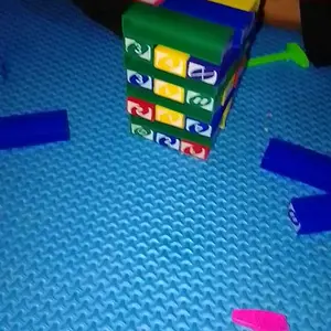 Mainan Edukasi Uno Stacko susun stik belajar menyusun Balok