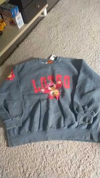 Product Review of Baju Link CO Nota Live Crewneck (GEMOY) - Bahan Cotton Fleece Standar casual Pas Nyaman Wanita Panjang Basic Hoodie Oversize sweater love from ** 1