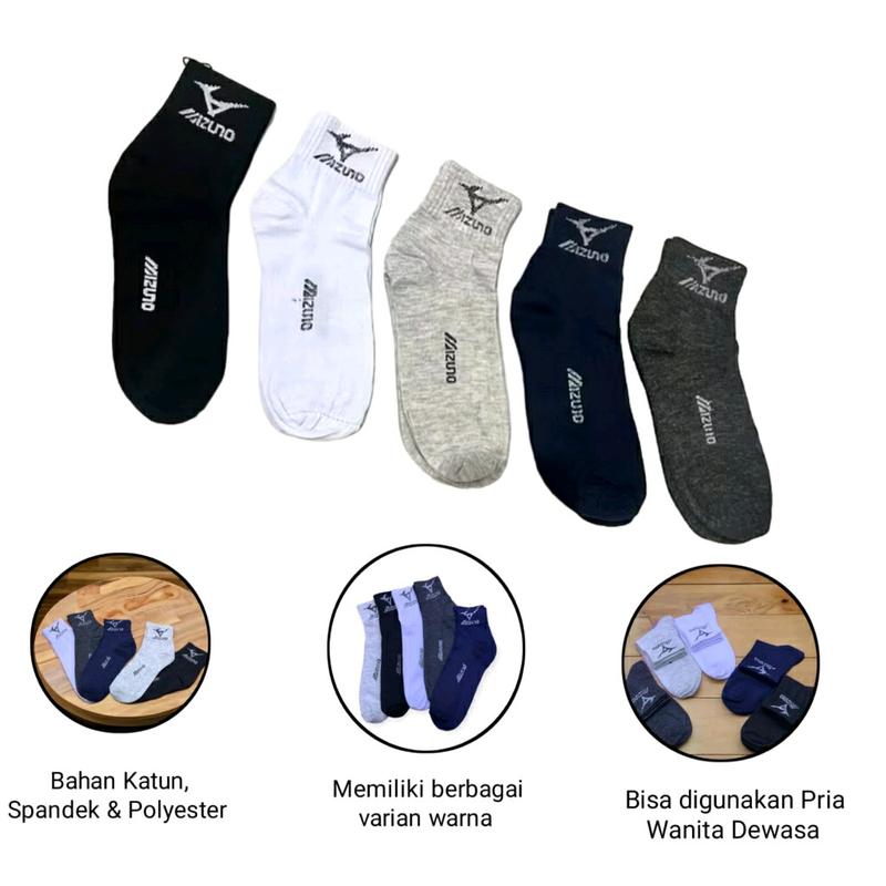 kaos kaki sport pendek motif/ kaos kaki sport 3/4 motif M1ZUNO 1