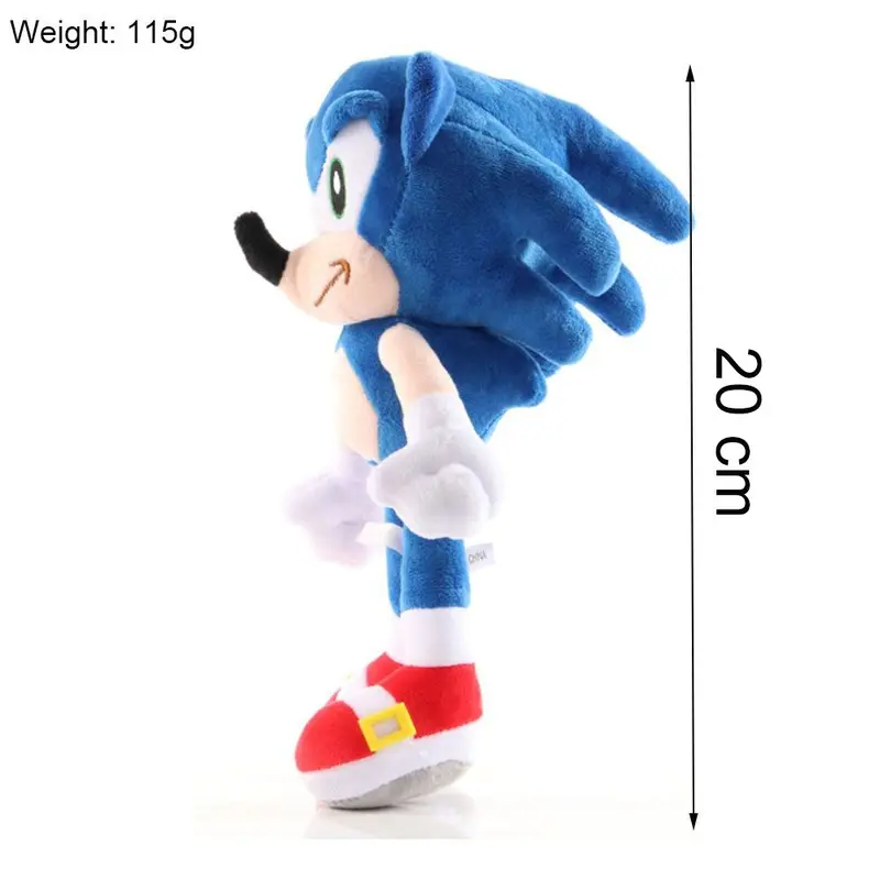 Búp Bê Nhồi Bông Hình Anime Cho Bé Trai Và Bé Gái, Đồ Chơi Nhồi Bông Sonic Dễ Thương, Nhím Nhồi Bông, Quà Tặng 2
