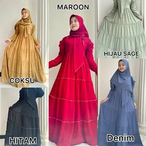 GAMIS SET HIJAB UMBRELLA.