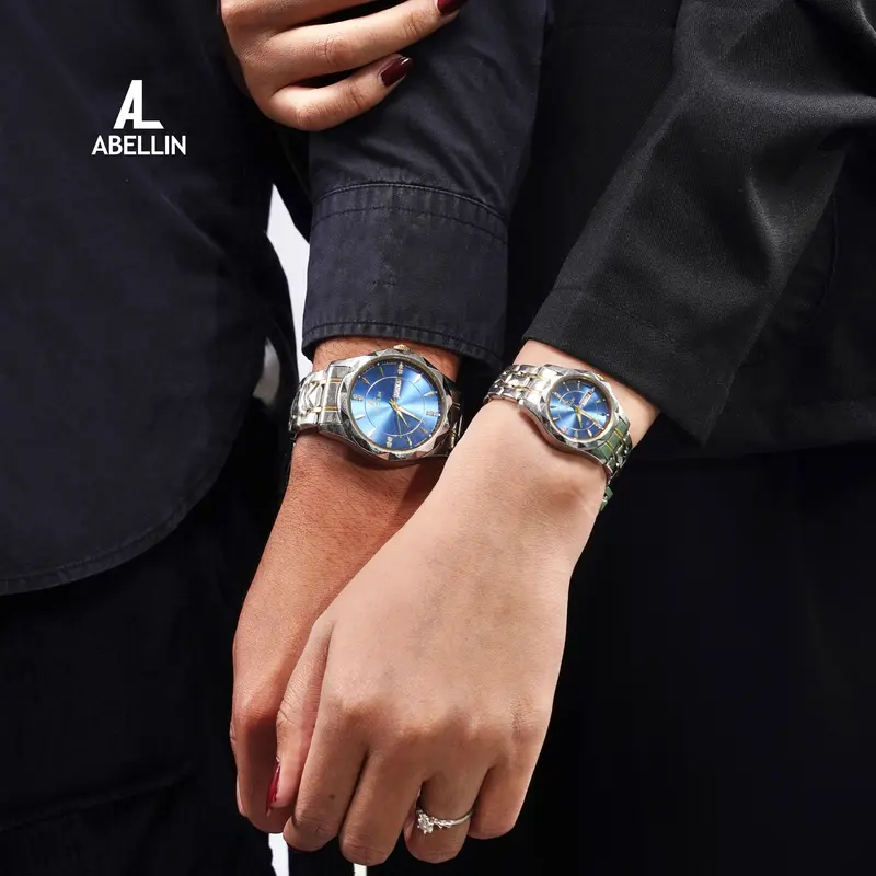 URSA Quartz - Jam Tangan Pria Wanita Couple Premium Original Brand Lokal Analog Eksklusif Bergaransi Mewah Tahan Air Water Resistant Kotak Premium Stainless Watch Watches 3