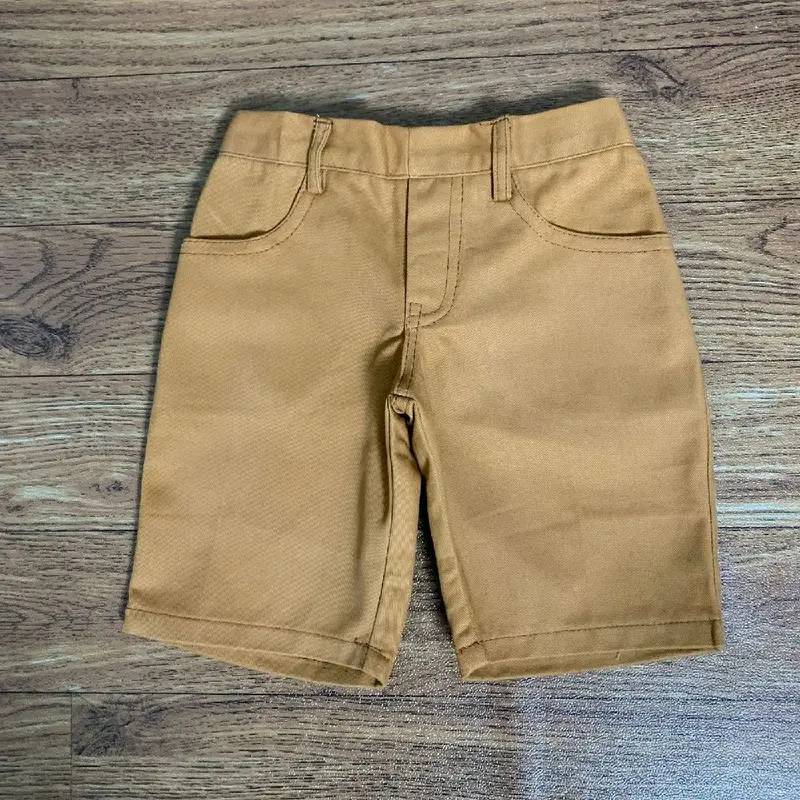 Celana Pendek Anak-Anak Unisex Katun Motif Warna S-M - Fashion 1