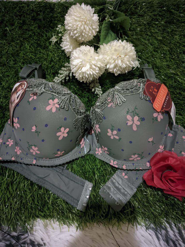 Bra Wanita Busa Tebal Cup Sedang Beha Bh Cantik Push Up Kait 3 Bh Wanita Mix Renda Cup B Dewasa Lembut Nyaman