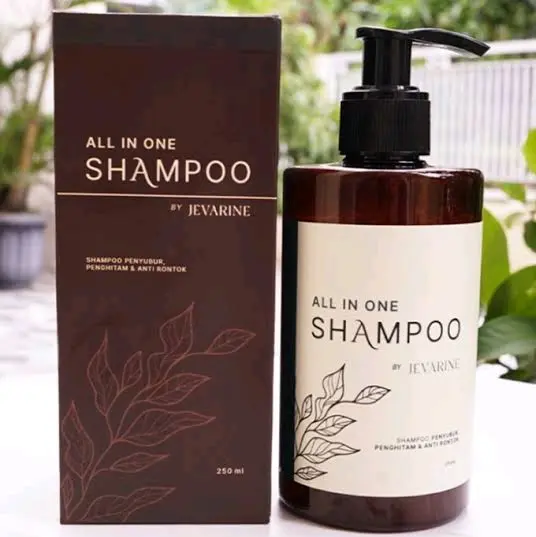 jevarine shampoo all in one 100% asli penyubur rambut terbaik