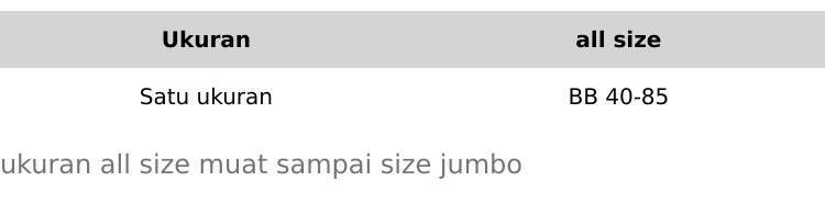 celana mihu mihu (kulot Thailand)