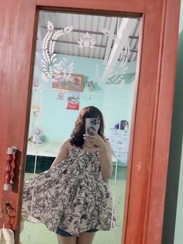 Product Review of Áo váy babydoll hoa nhí Nana21 Nanastore21 Nữ Dress Women Nhung Kem from H** 2
