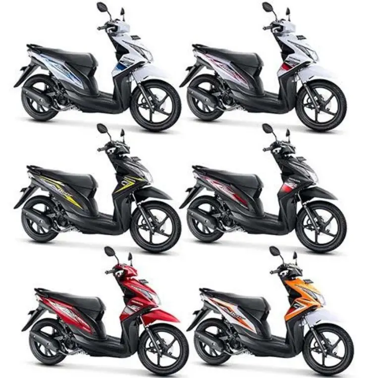 striping original motor Honda Beat FI Beat F1 Tahun 2014 2015 Aksesoris Motorcycle