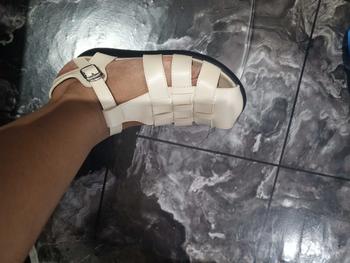 Product Review of Le Bianca ALY 21-0900 Sepatu Sendal Wanita Flat Sandal Army from S**h 0