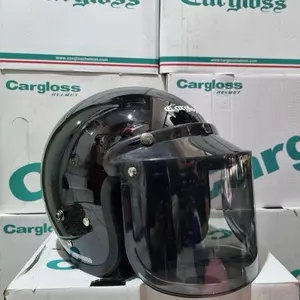Helm bogo cargloss premium dewasa full leher Free kaca + free stiker || Bergaransi-SNI ||  Motorcycle safety