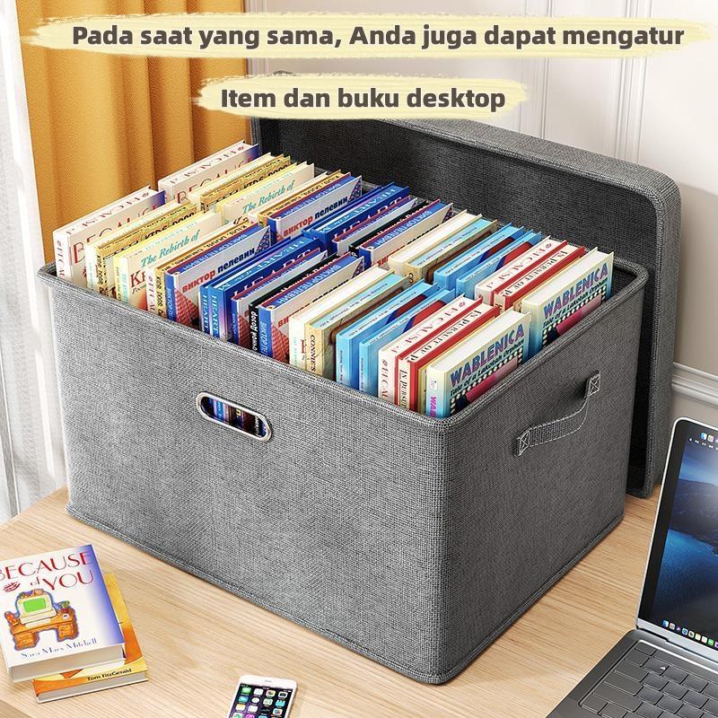 Asrama Rumah Storage box dan tutup berkapasitas besar  Container box Asrama Dapat Dilipat  Organizer box Luar Ruangan  Kotak Penyimpanan Linen Mainan Kotak Buku Multifungsi Kontainer box serbaserbi kotak  penyimpanan 6