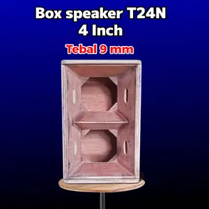 Box Speaker T24n 4 inch Tebal 9 mm Cocok bahan untuk miniatur sound siap bunyi spesial midle