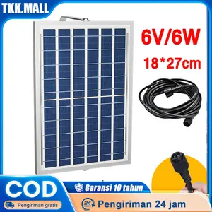 【Harga Sale】 solar panel 25W 29*35cm Papan solar solar cell panel surya 6V Lampu Power Terbaik Filter
