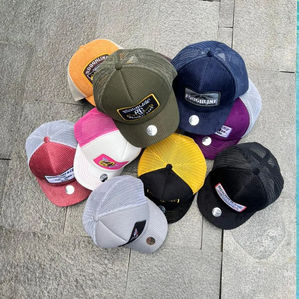 Gallery - Topi Trucker Corduroy Lidah Pendek premium RG Gallery - Topi Trucker Corduroy Lidah Pendek premium RG