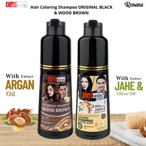 Cultusia Coloring Shampoo Original Black & Wood Brown 160ml