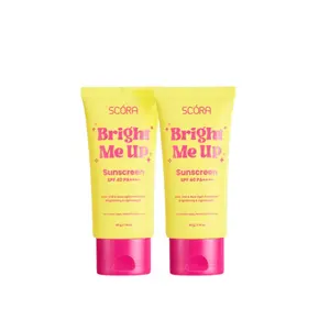 2PCS SCORA Bright Me Up Susncreen SPF40PA+++