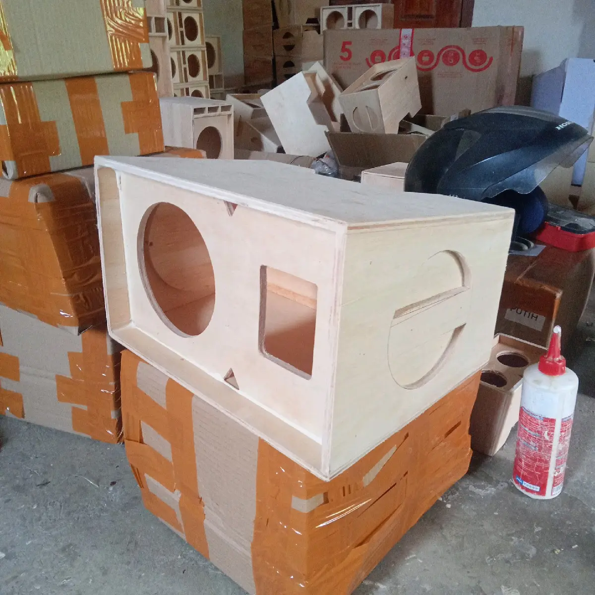 box speaker line array 6 inch tweeter kotak audax ax 65