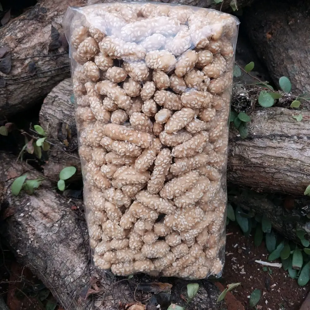 1kg Keciput Ketan Wijen / Keciput mini bentuk kapsul Rasa manis legitt Snack Food