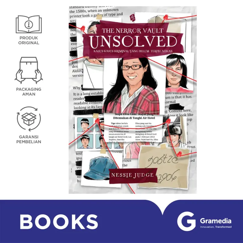 Buku The Nerror Vault: Unsolved (Nessie Judge) 0