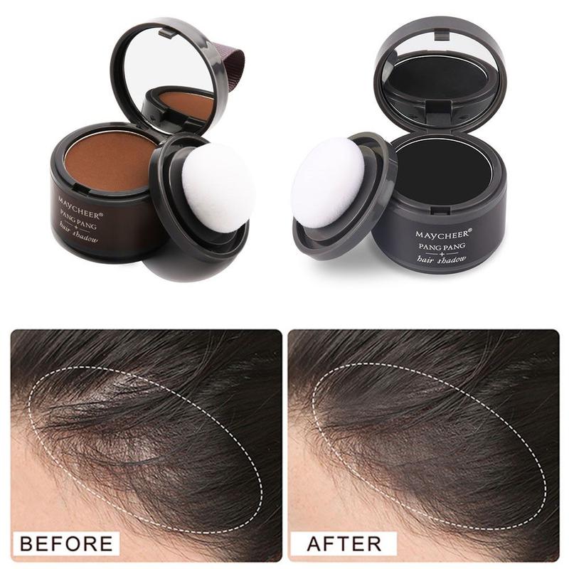 Phấn Phủ Chân Tóc, Unisex, Che Phủ Hói, Chân Tóc Bồng Bềnh Phấn Phủ Cắt Tóc Trán, Dùng Để Làm Đầy Tóc 1