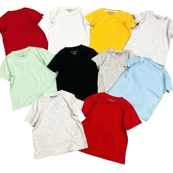 Áo thun cộc tay trơn cotton cho bé trai, bé gái từ 4-6 tuổi ( 15-23kg )